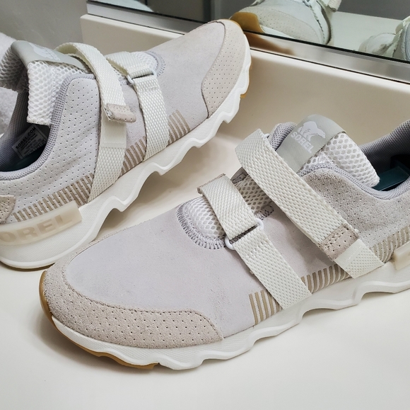 Sorel Shoes - SOREL Kinetic Lite Strap White Grey